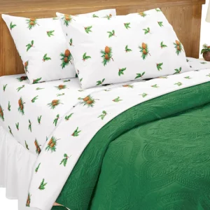 Bed and pillow cover